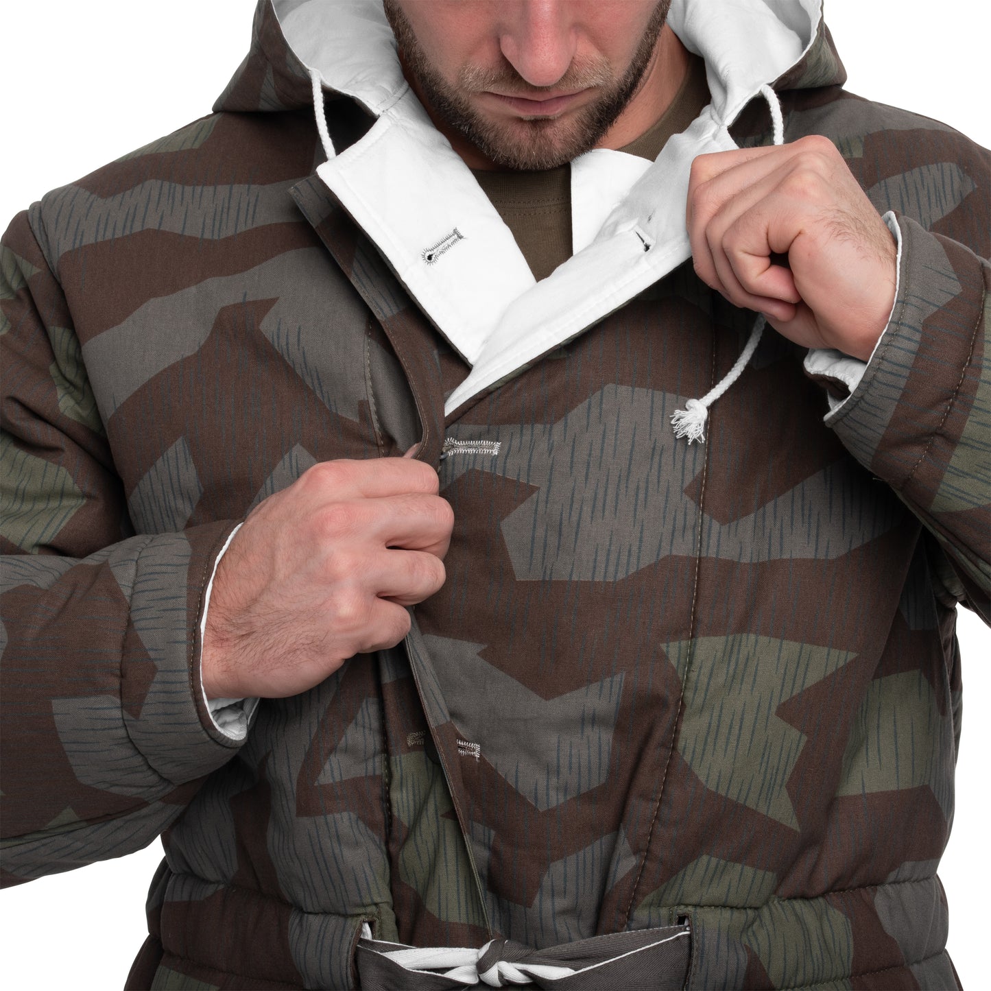 Kurtka dwustronna Mil-Tec WWII - Splinter/White