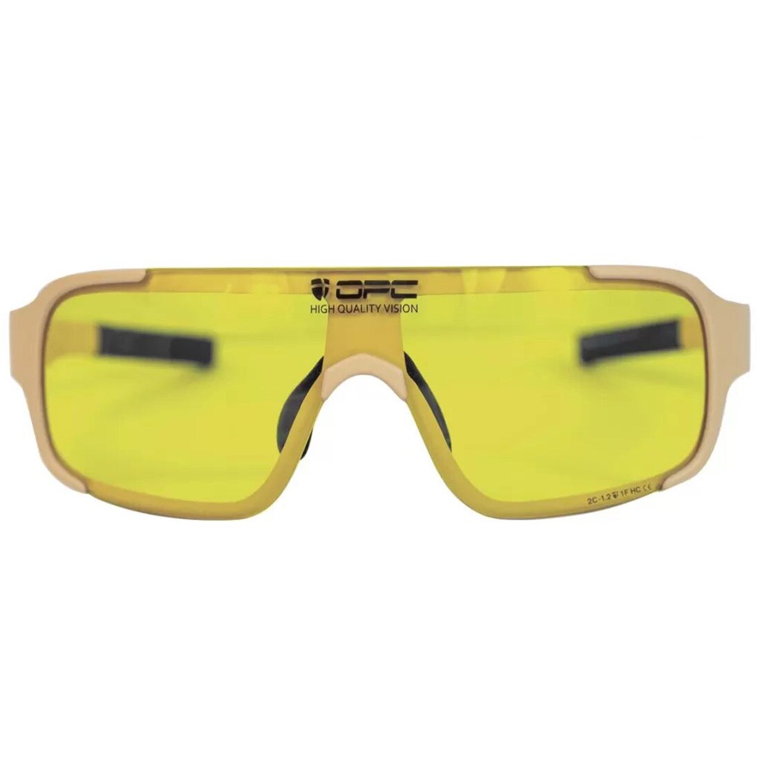 Okulary taktyczno-ochronne OPC Tactical Jet Naval I - Matt Khaki/Yellow