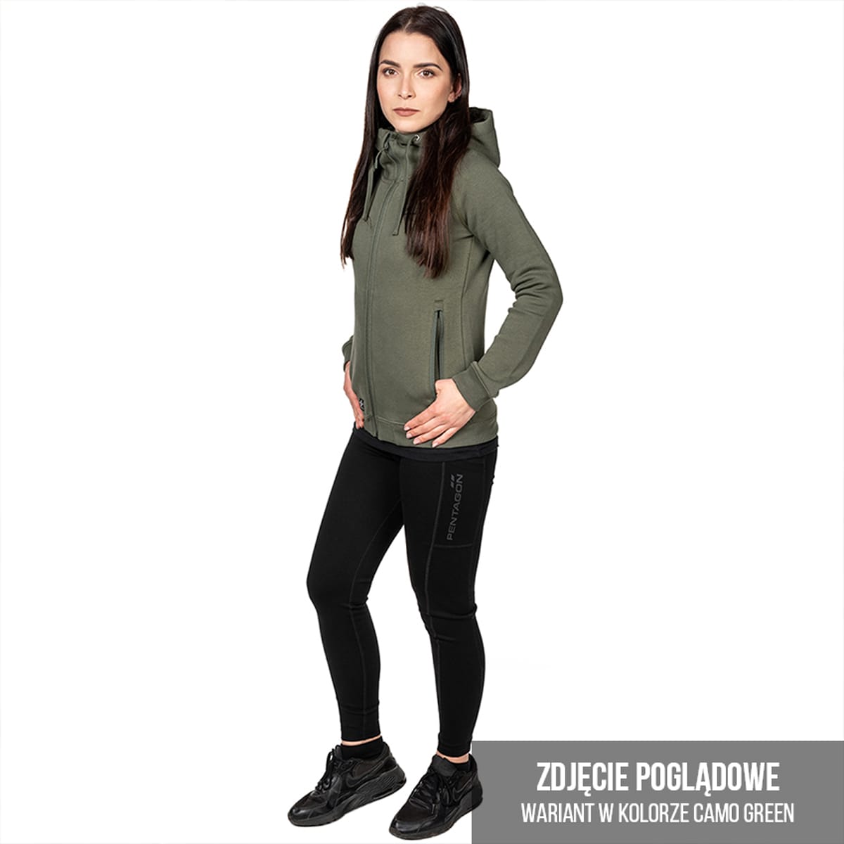 Bluza damska Pentagon Aphrodite Sweater - Black