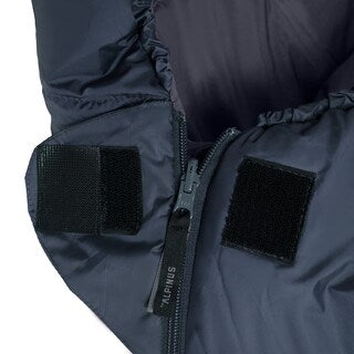 Śpiwór Alpinus Fiber Pro 1100 Lewy - Szary