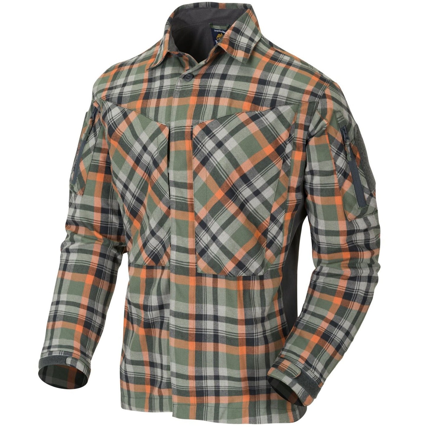 Koszula Helikon MBDU Flannel - Timber Olive Plaid