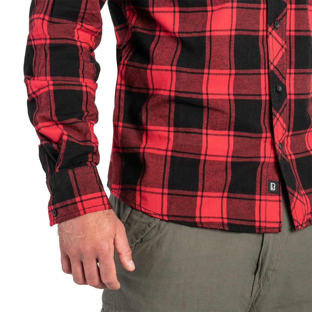 Koszula Brandit Check Shirt - Red/Black
