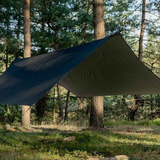 Płachta biwakowa TigerWood Termo Tarp StingRay 3,6 x 2,8 m - Black