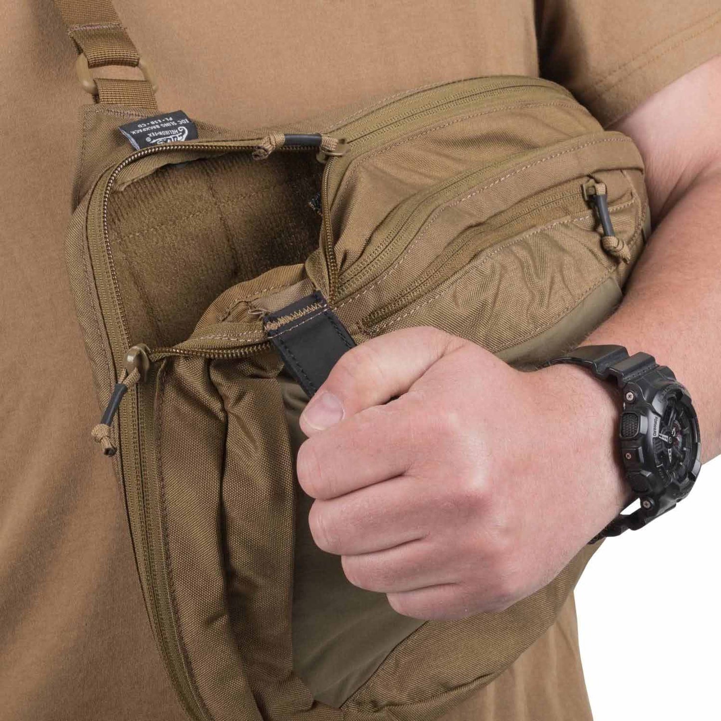 Plecak Helikon EDC Sling Cordura 6,5 l - Coyote