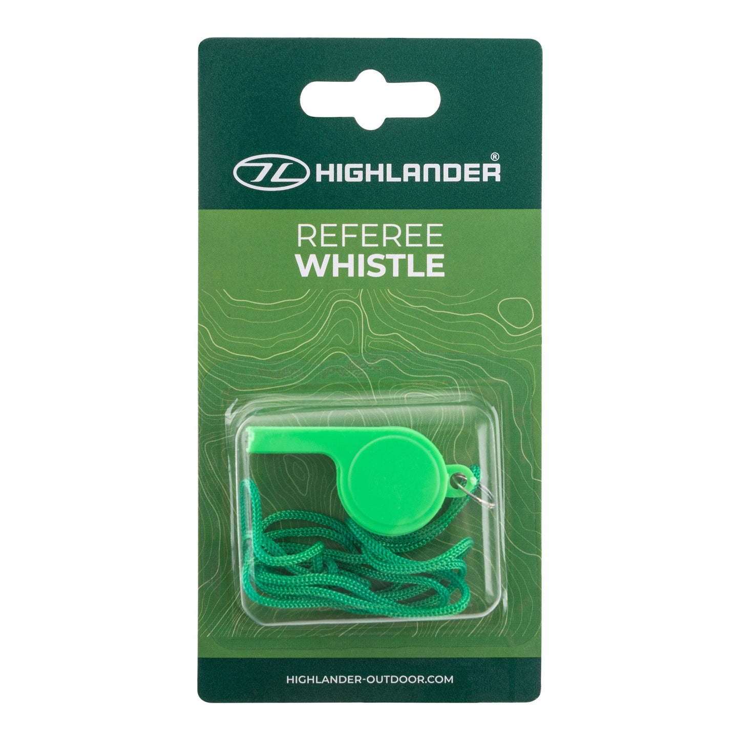 Gwizdek Highlander Outdoor Referee - Green