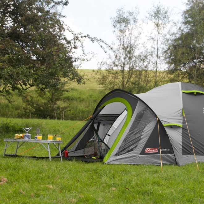 Namiot 2-osobowy Coleman Darwin 2 Plus - Grey