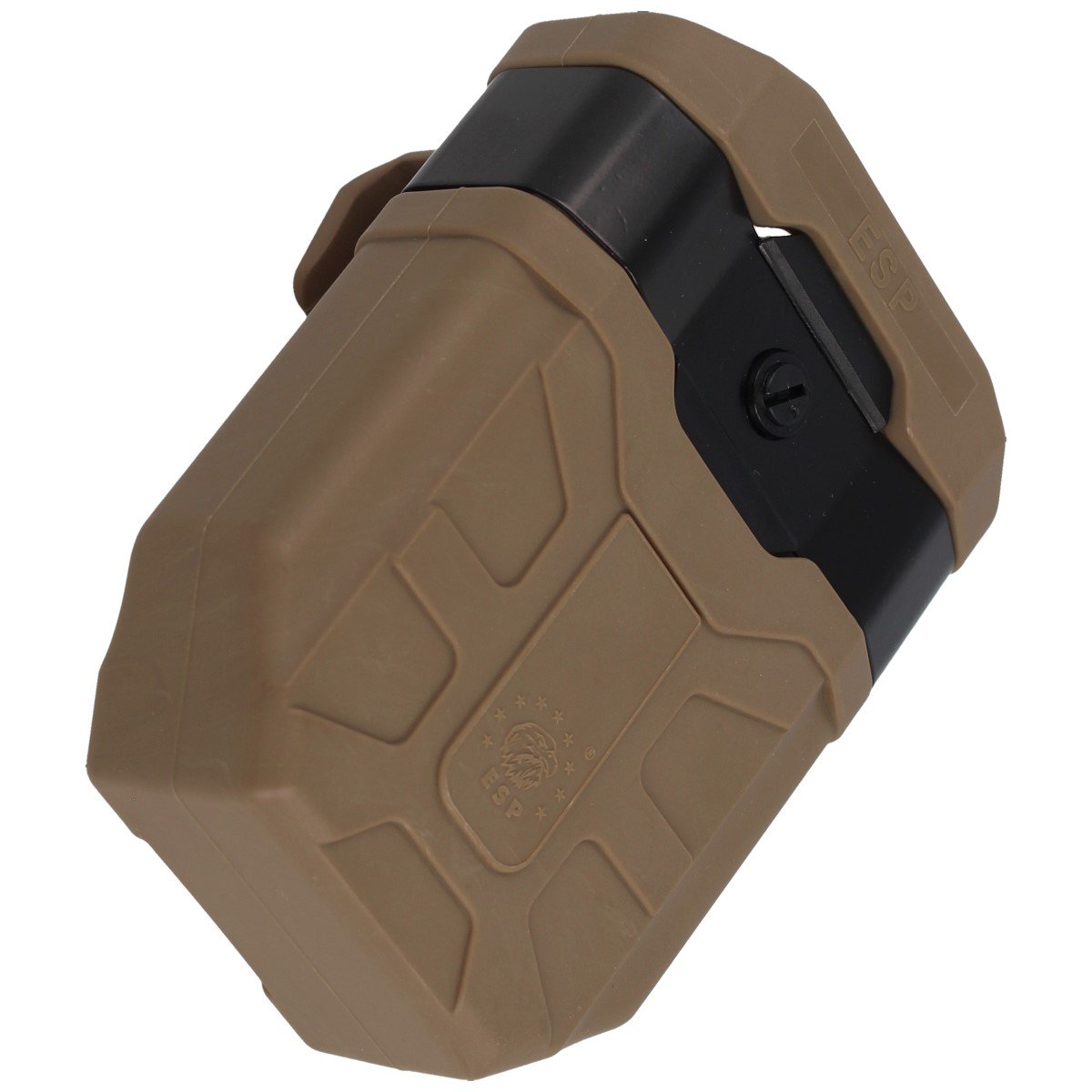 Ładownica ESP z montażem UBC-01 na magazynek AK - Khaki