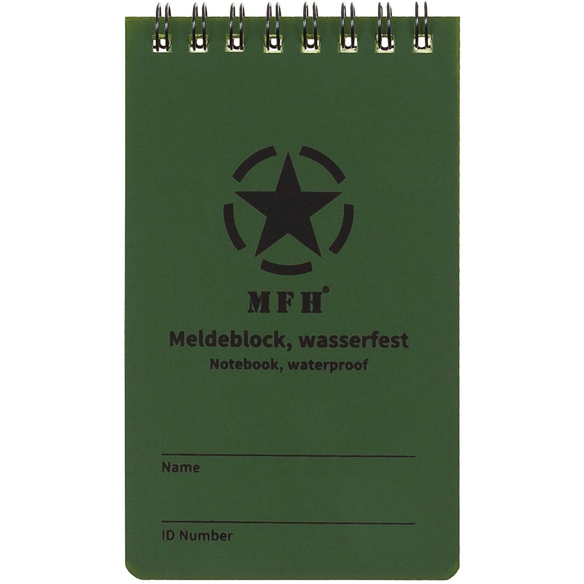 Notes wodoodporny MFH 75 x 130 mm