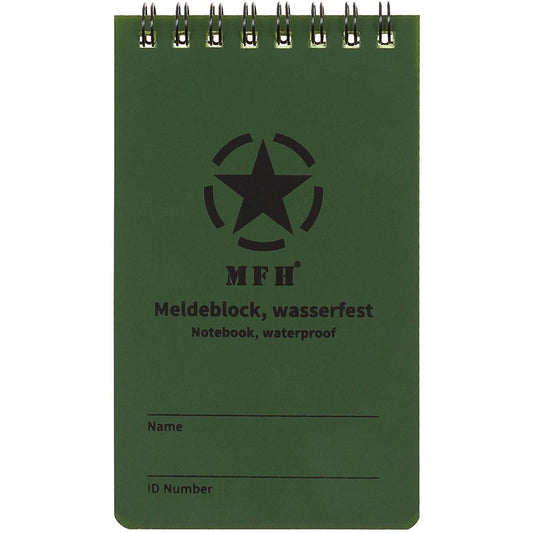 Notes wodoodporny MFH 75 x 130 mm