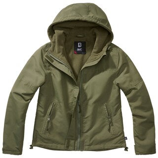 Kurtka damska Brandit Windbreaker Frontzip - Olive