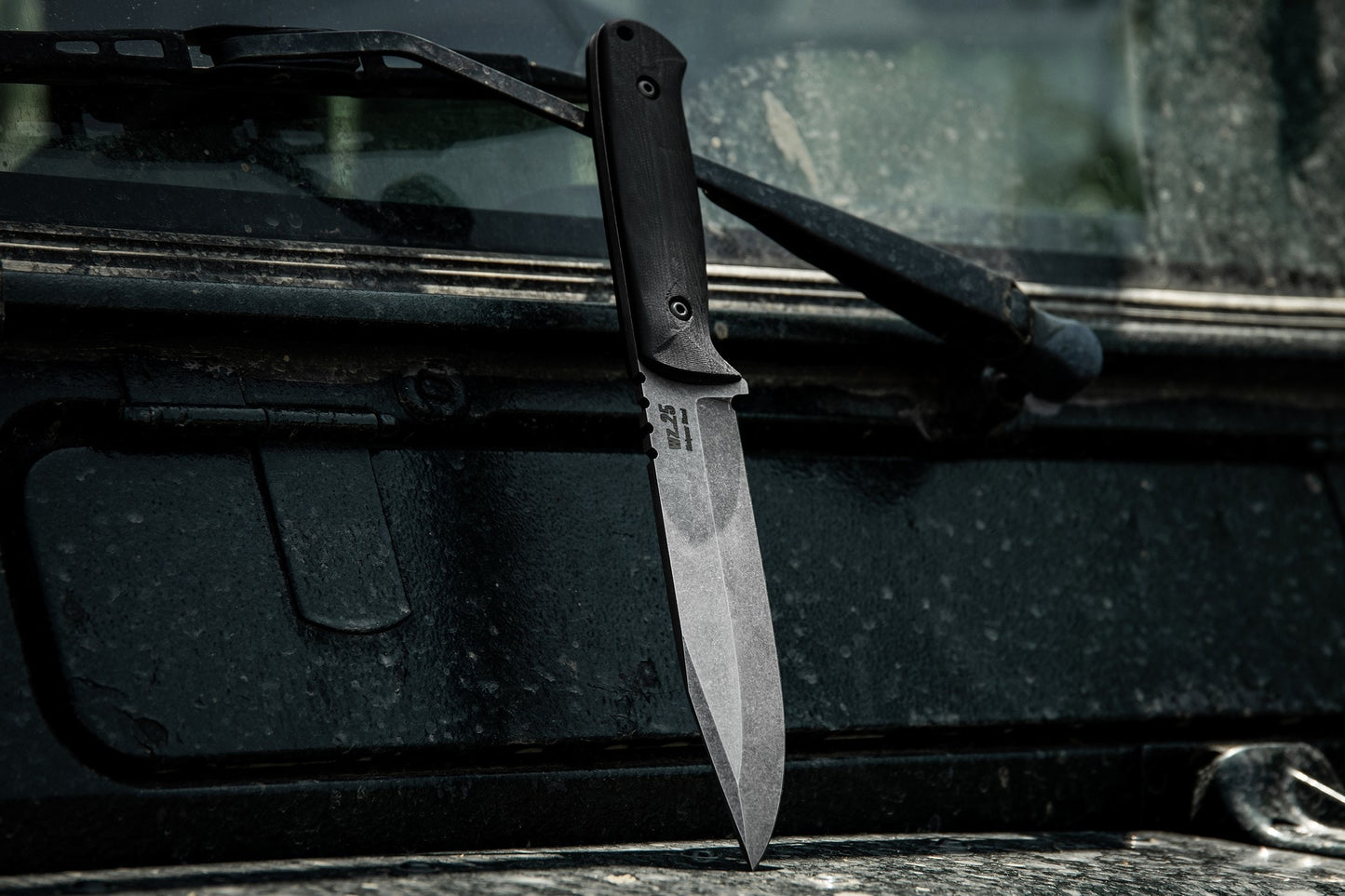 Nóż Za-Pas WZ.25 Grom Stonewashed - Black