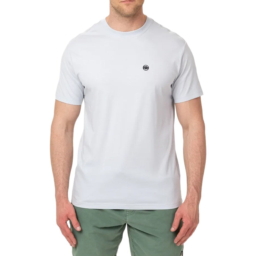 Koszulka T-shirt Pitbull West Coast Coolmax Scott - Białawo Niebieska