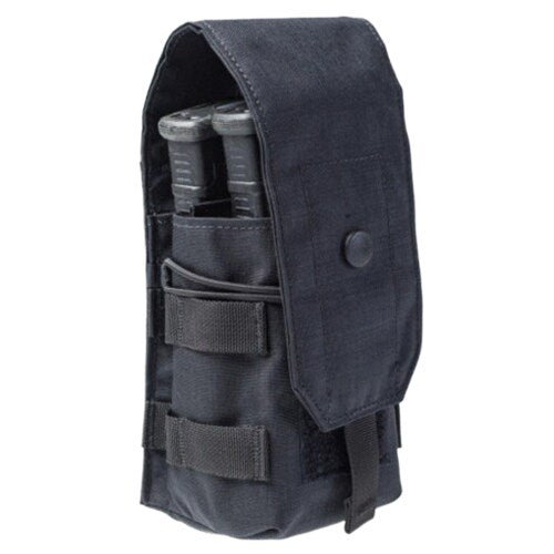 Podwójna ładownica Lindnerhof na magazynki karabinowe Rifle Double PA001 - Black