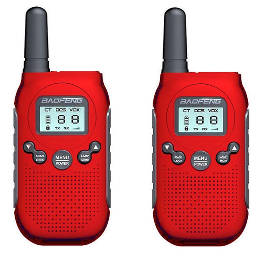 Radiotelefon Baofeng BF-T6 PMR Panda 2 szt. - Red