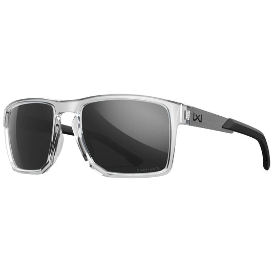 Okulary taktyczne Wiley X Apex - Captivate Grey/Gloss Crystal Clear