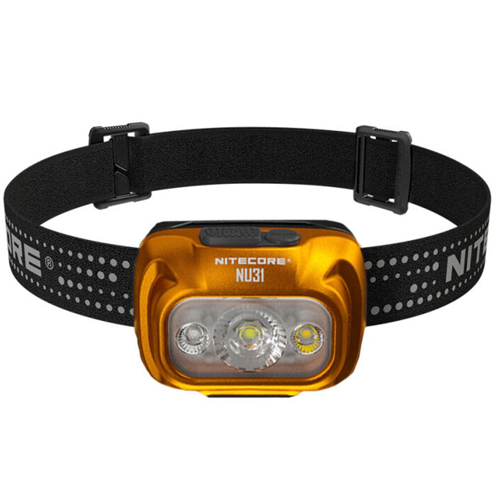 Latarka czołowa Nitecore NU31 Tangelo Orange - 550 lumenów