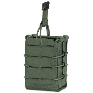 Ładownica Pentagon Elpis Rifle Mag Pouch na 2 magazynki do M4/G3 - Olive