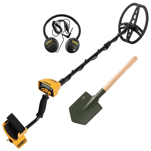 Wykrywacz metali Garrett ACE 400i + saperka Badger Outdoor Forces Shovel - zestaw