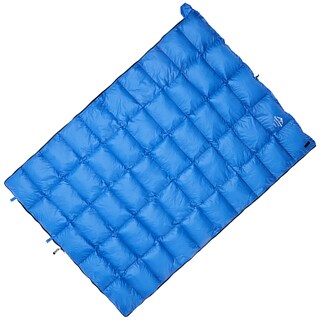 Kołdra Fjord Nansen Drom z funkcją śpiwora 590 g - Blue