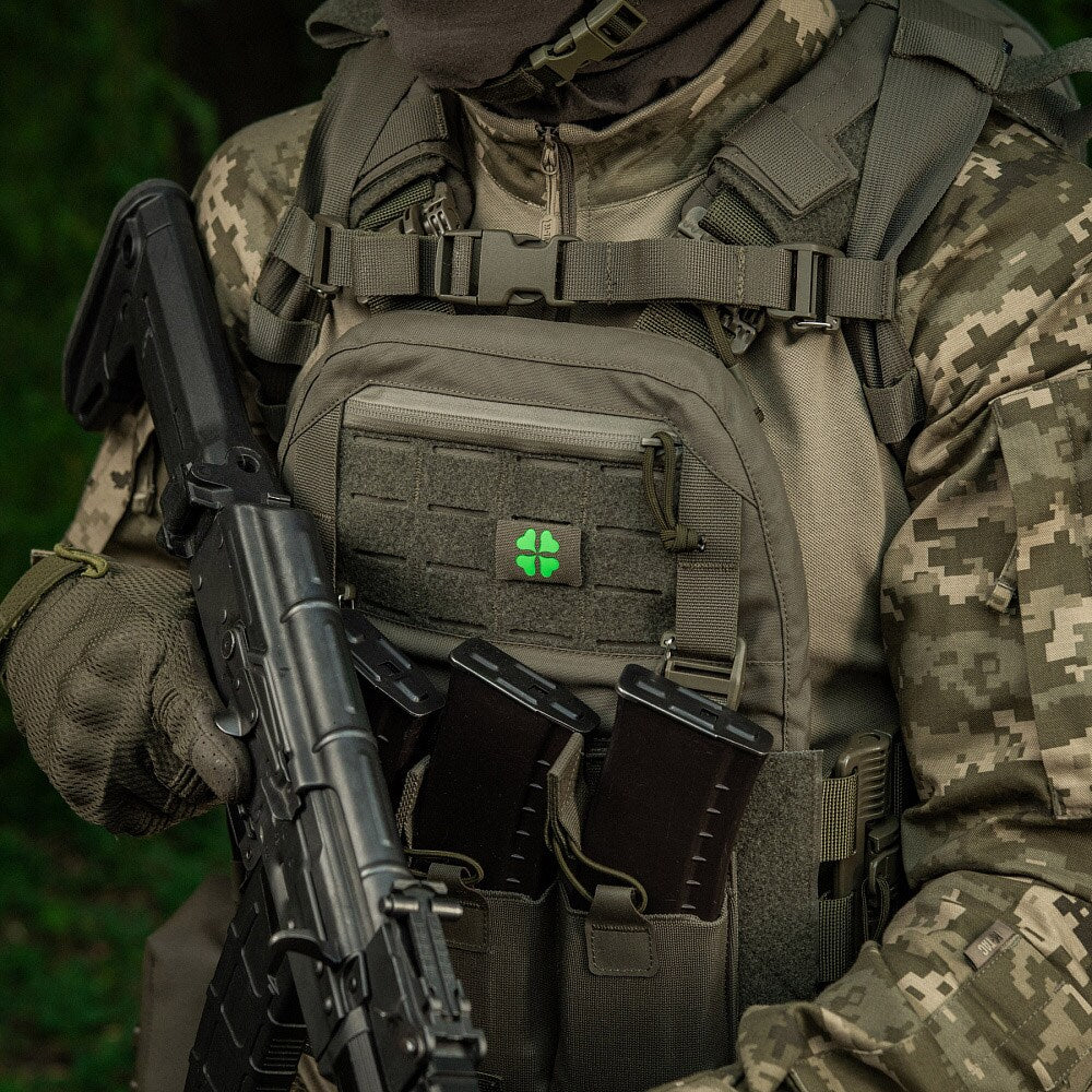 Naszywka M-Tac MOLLE Koniczyna - Ranger Green