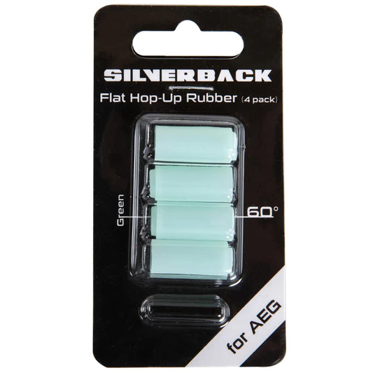 Gumki Hop-Up Silverback Airsoft do replik AEG 60 st. 4 szt. - Green