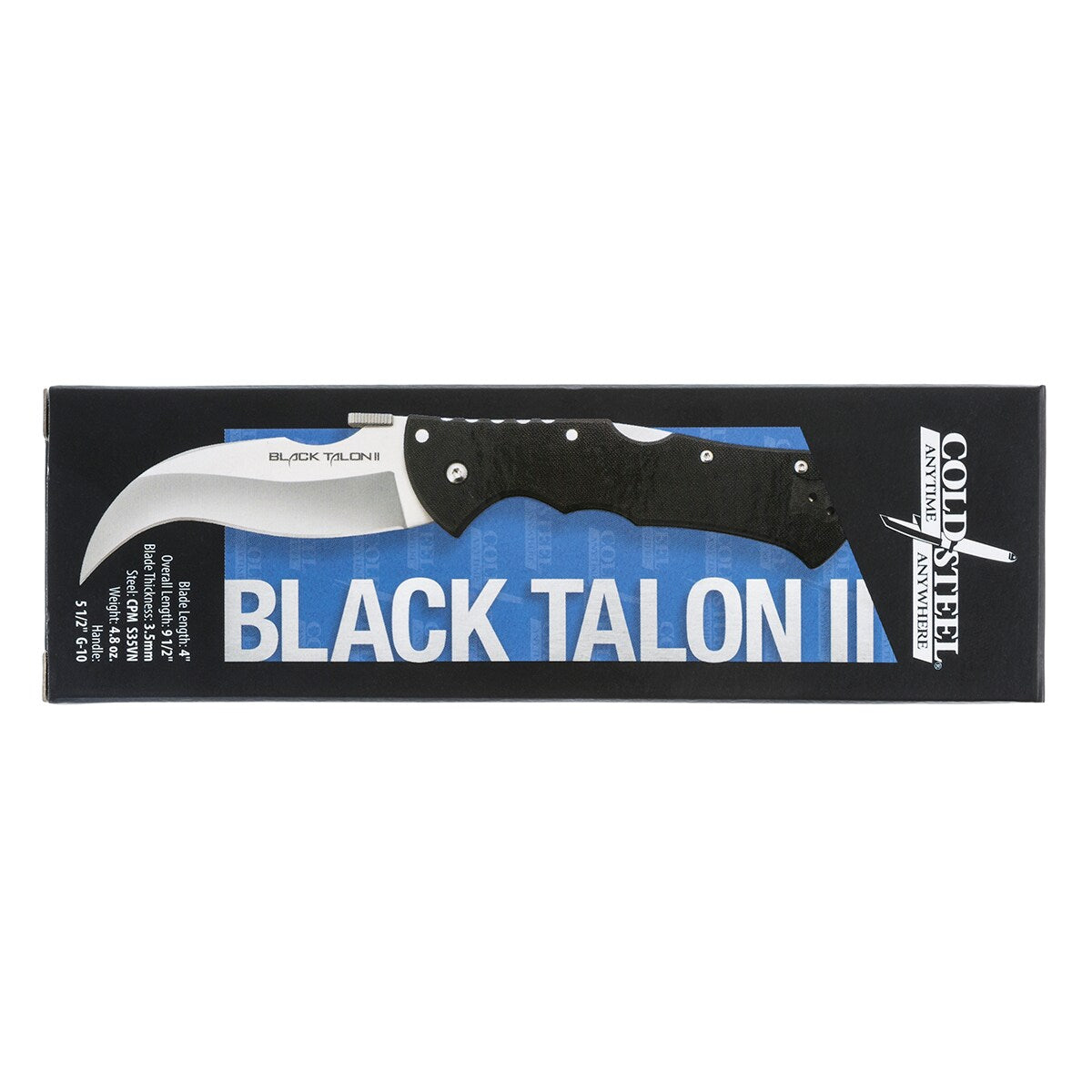Nóż składany Cold Steel Black S35VN Talon II Serrated