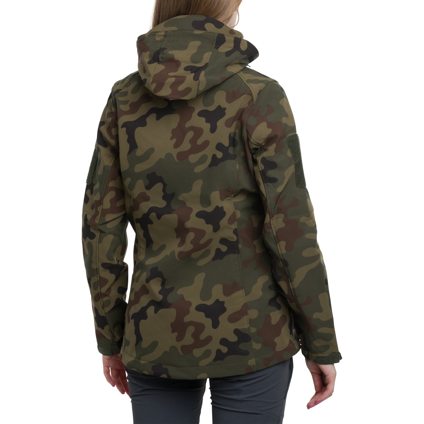 Kurtka damska Helikon Gunfighter Softshell - wz.93 Pantera PL Woodland