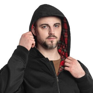 Kurtka Brandit Lord Canterbury Hooded - Black