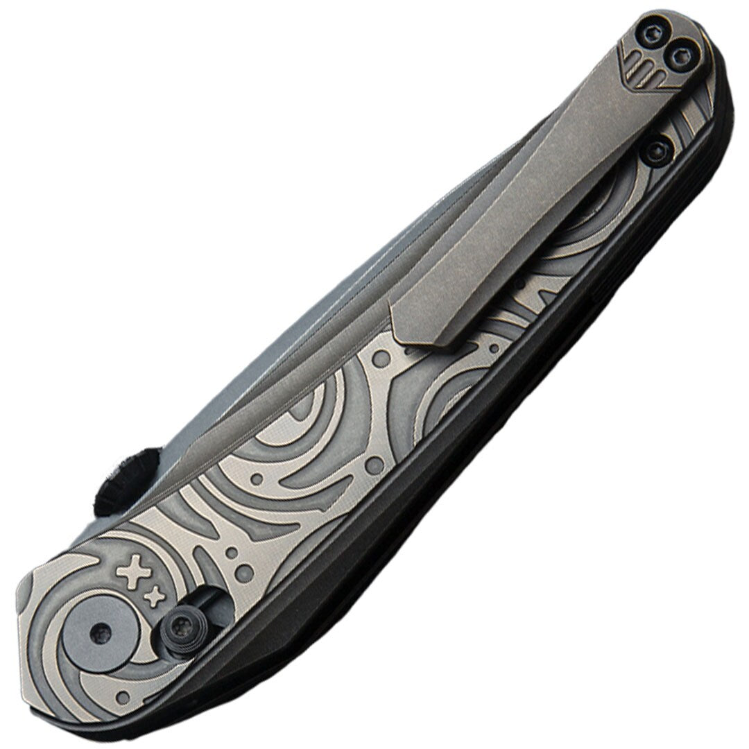 Nóż składany Bestech Knives Mothus - Black Stonewash/Bronze Titanium