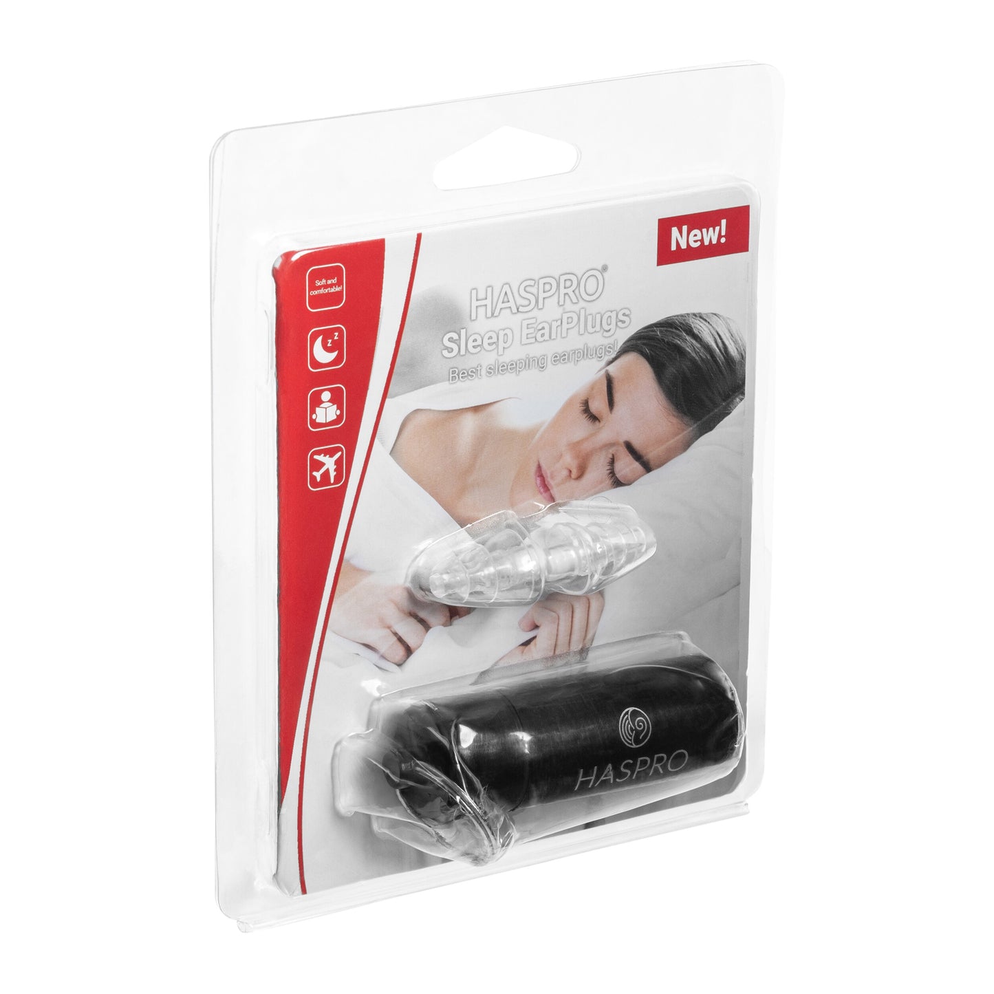 Zatyczki do uszu Haspro Sleep Universal