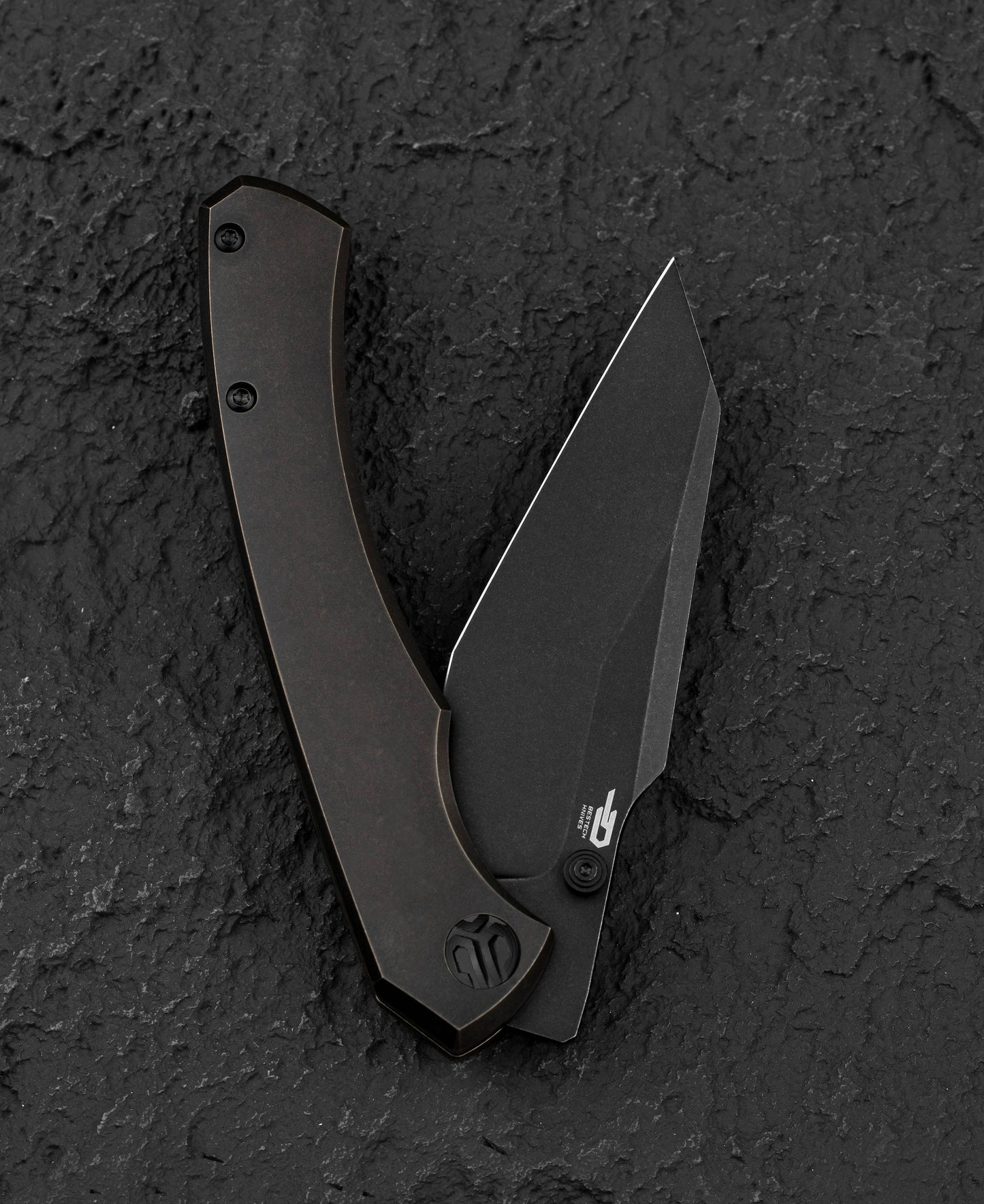 Nóż składany Bestech Clastic - Black Bronze/Stonewash