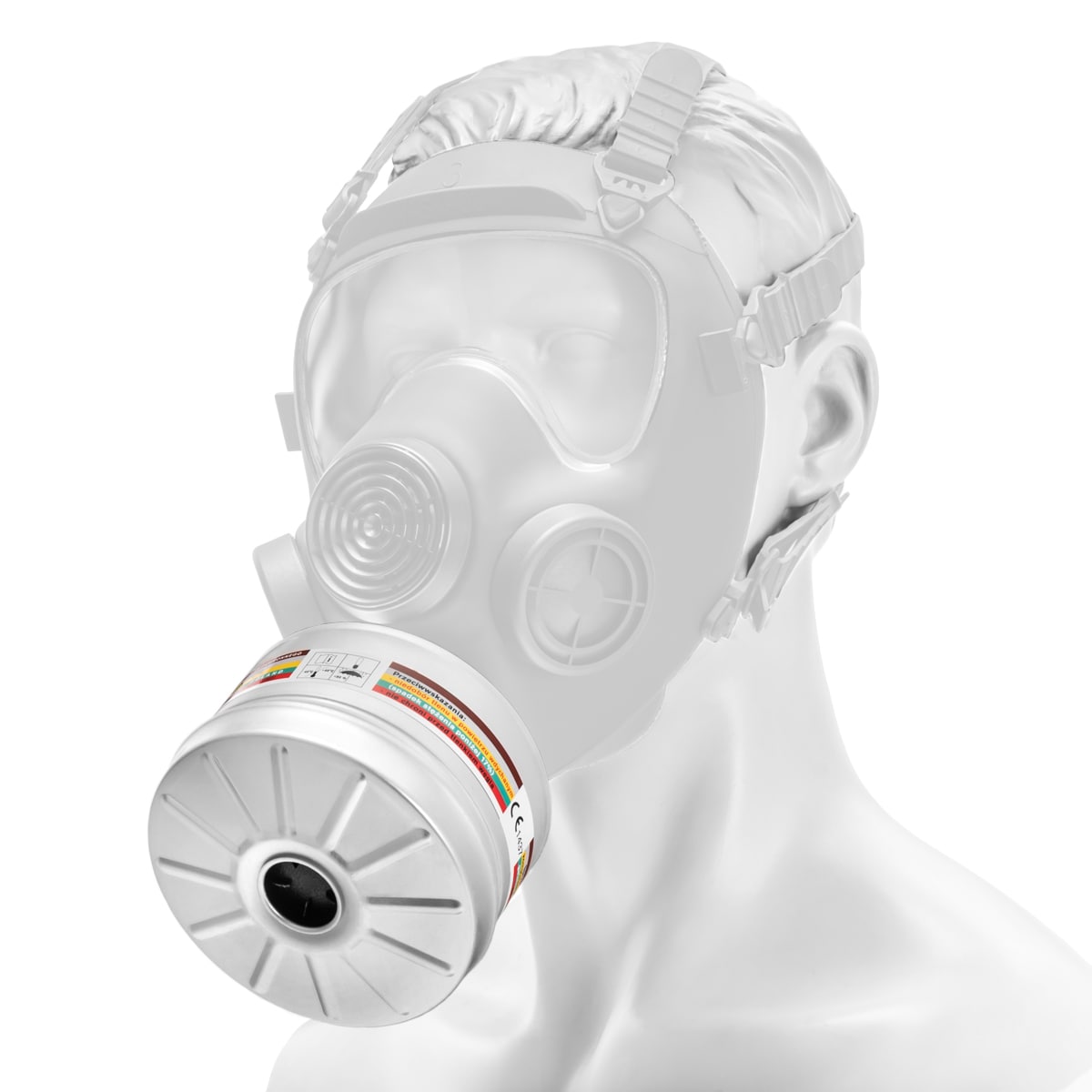 Filtropochłaniacz Maskpol FP 211/1-P3/W-R/FF P3