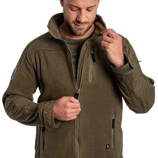 Polar Brandit Fleecejacket Ripstop - Olive
