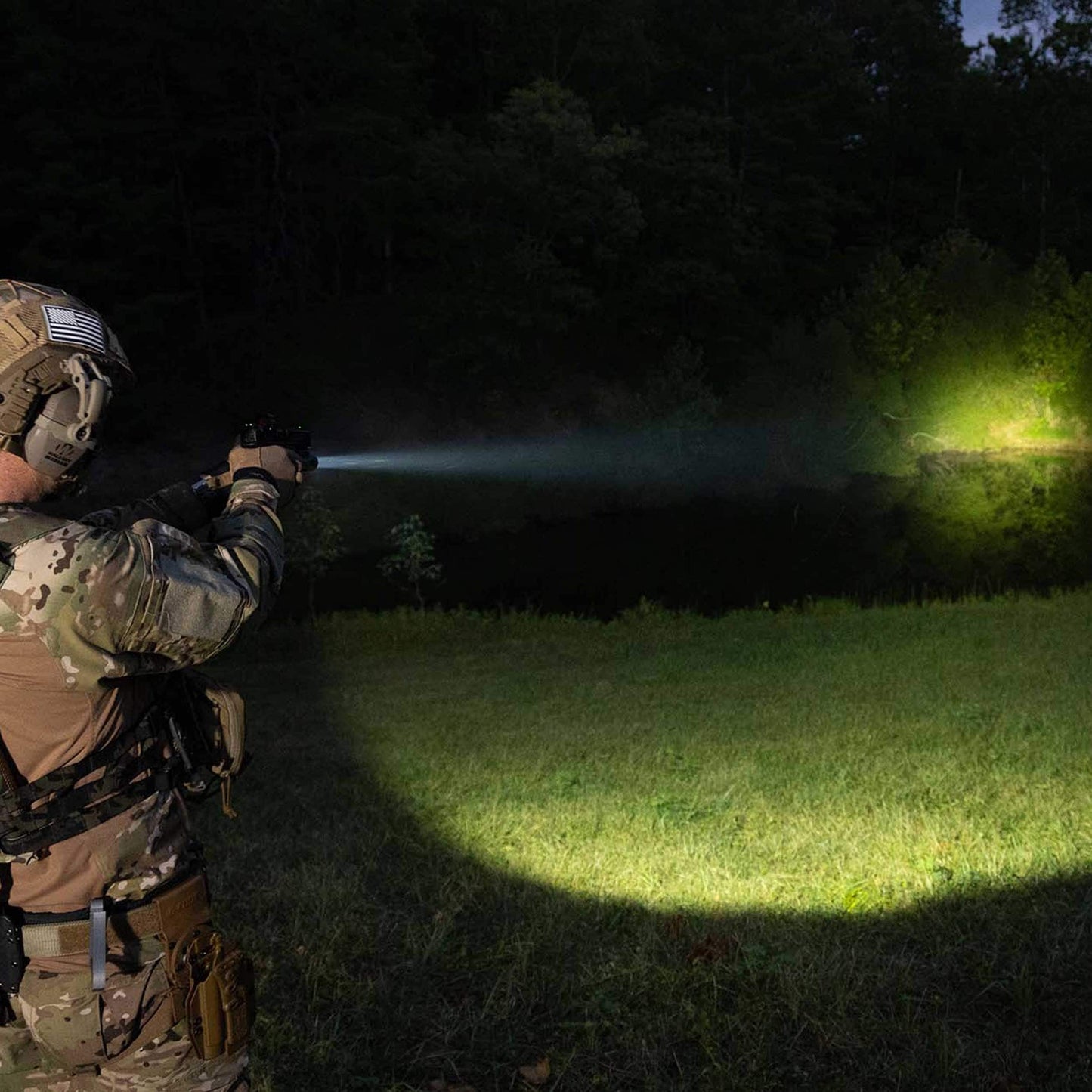 Latarka na broń Olight PL Turbo Valkyrie Black - 800 lumenów