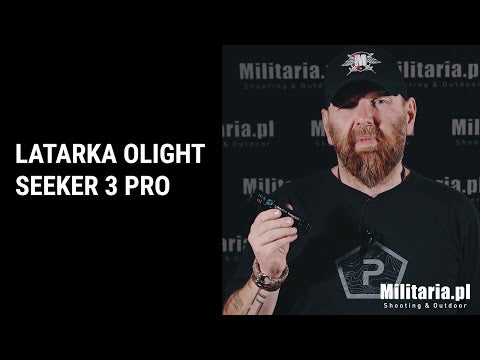 Latarka taktyczno-poszukiwawcza Olight Seeker 3 Pro Black - 4200 lumenów