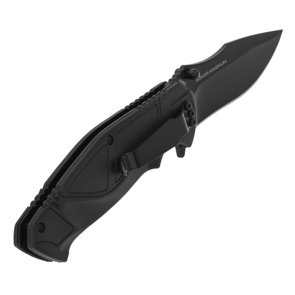 Nóż składany Magnum Advance All Black Pro
