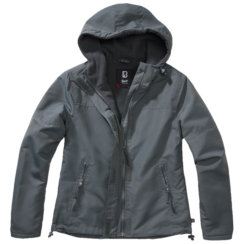Kurtka damska Brandit Windbreaker Frontzip - Anthracite