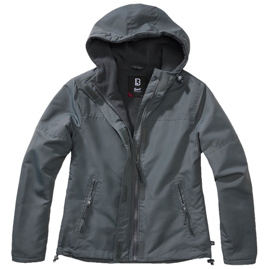 Kurtka damska Brandit Windbreaker Frontzip - Anthracite