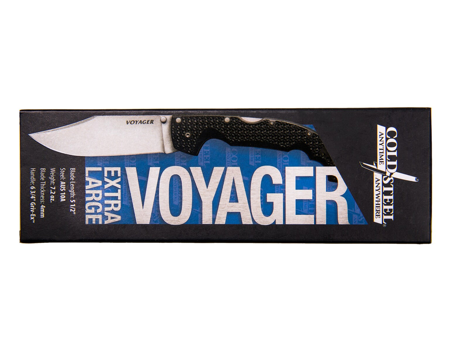 Nóż składany Cold Steel Voyager XL Clip Point AUS10A