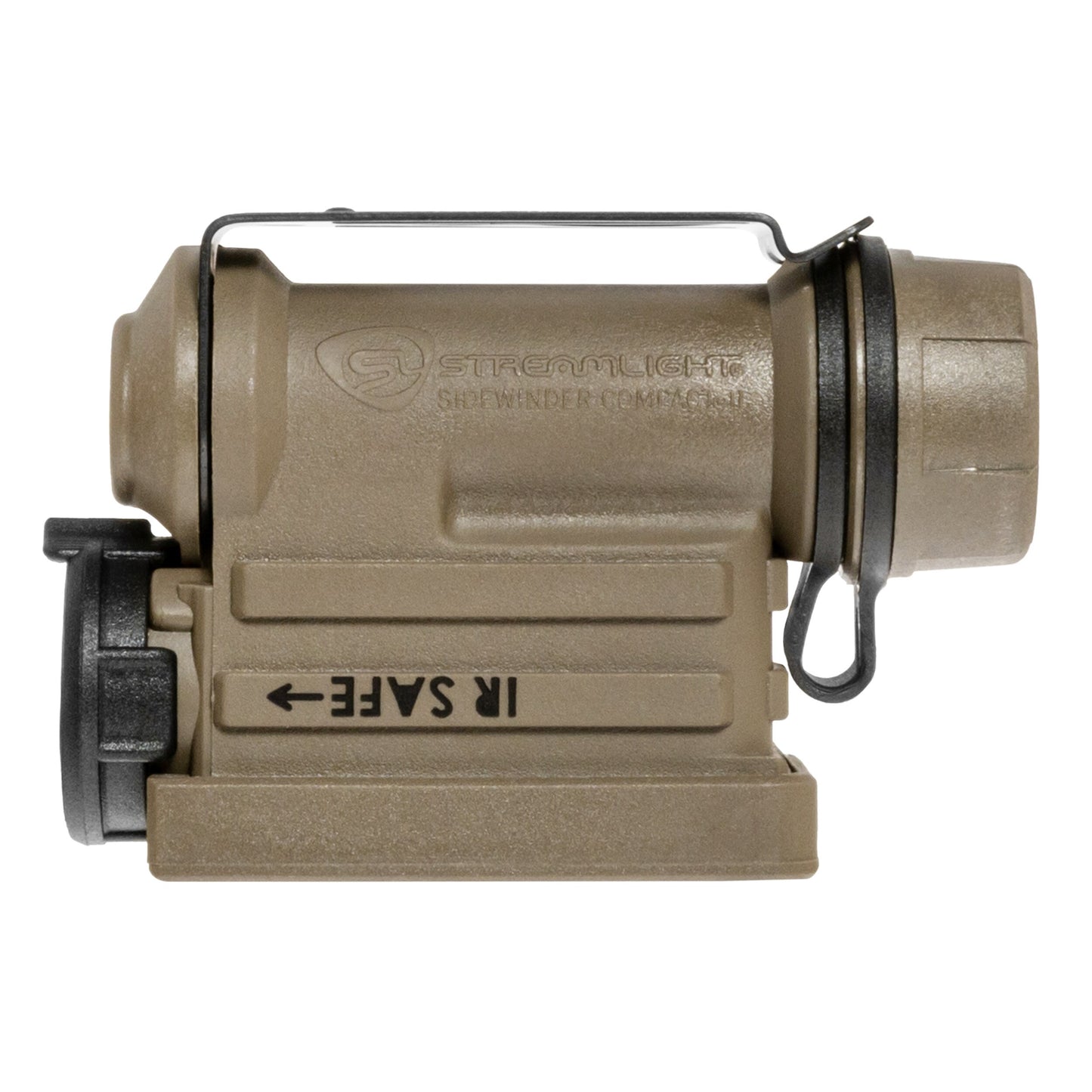 Latarka na hełm Streamlight Sidewinder Compact II Helmet Clip Coyote - 55 lumenów