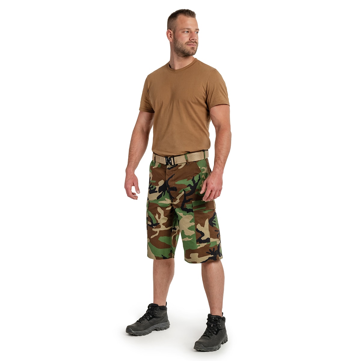 Szorty Helikon BDU PoliCotton Ripstop - US Woodland