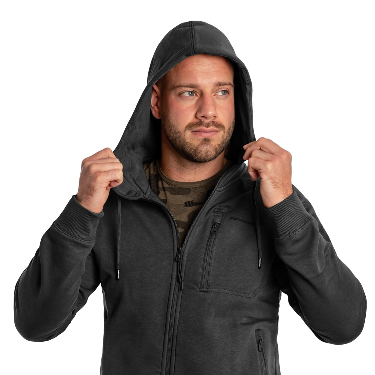 Bluza Pentagon Leonidas 2.0 Tactical Hoodie - Black