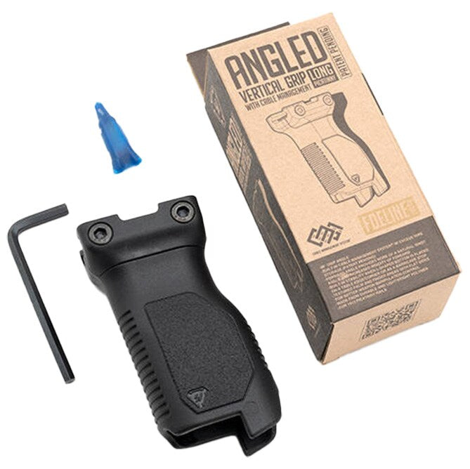 Chwyt przedni Strike Industries Picatinny Angled Vertical Grip Long - Flat Dark Earth