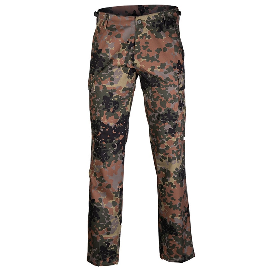 Spodnie wojskowe Mil-Tec US Ranger BDU Straight Cut - Flecktarn