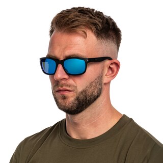 Okulary taktyczne Wiley X Helix - Captivate Polarized Blue Mirror/Matte Black