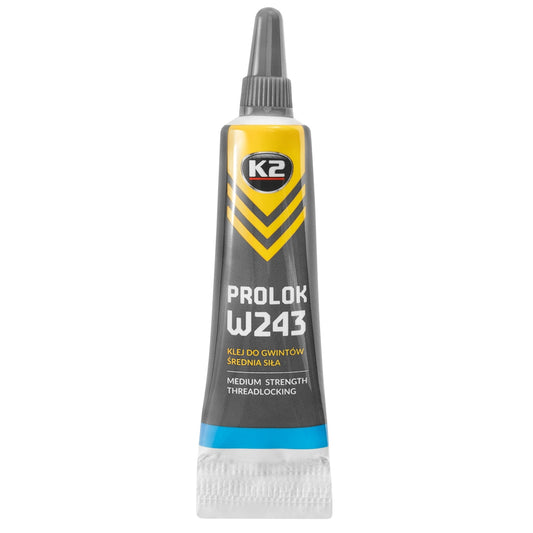 Klej do gwintów K2 Prolok 6 ml niebieski
