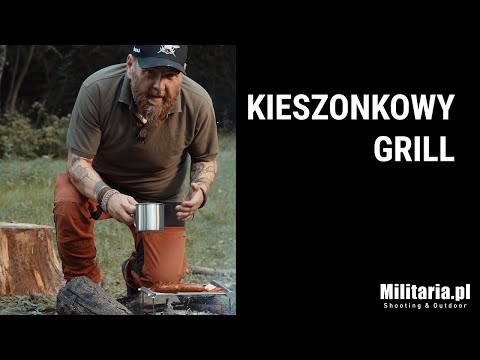 Grill przenośny Badger Outdoor BBQ Mini Tube