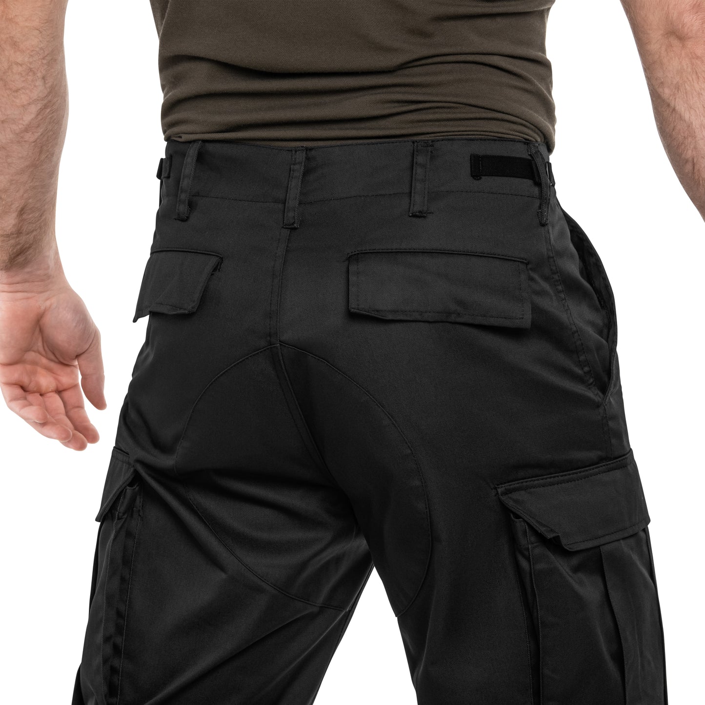 Spodnie trekkingowe 2w1 Mil-Tec BDU Zip-Off - Black