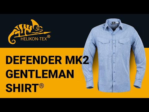 Koszula Helikon Defender Mk2 Gentleman - Melange Blue