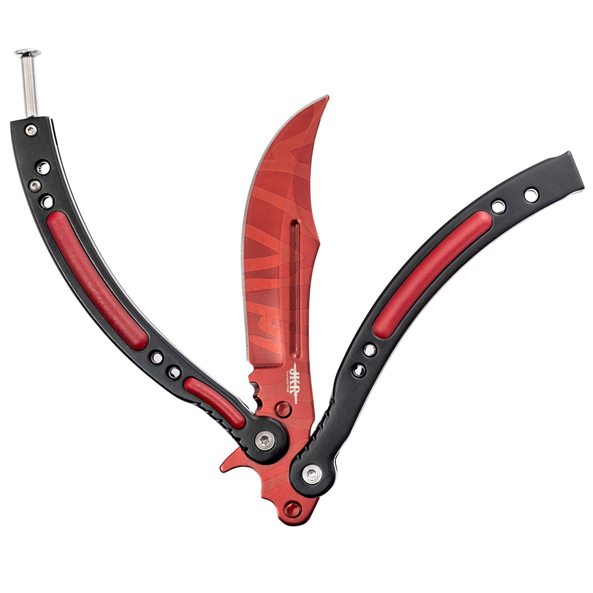 Nóż składany motylek Joker CS:GO Black / Red